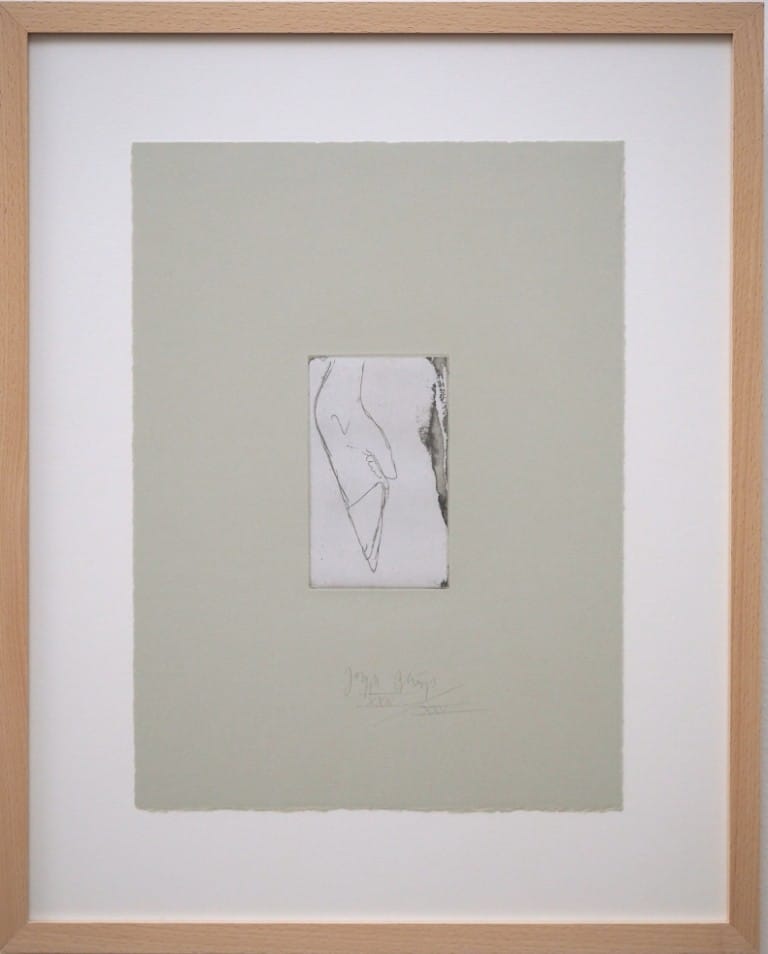 Joseph Beuys: "Hirsch-Fuß"