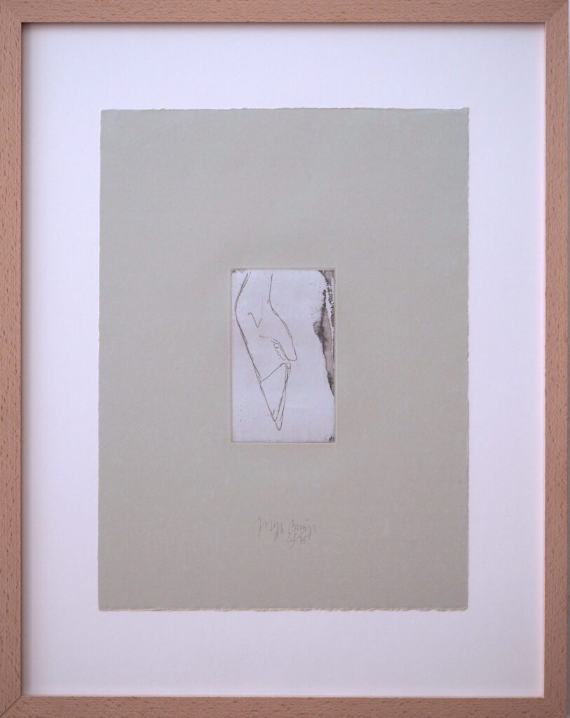 Joseph Beuys: "Hirsch-Fuß"