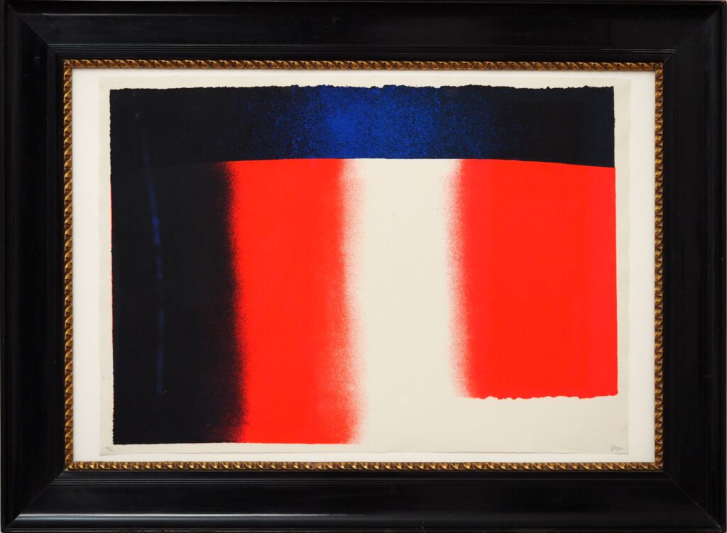 Rupprecht Geiger: „blau – schwarz - rot“