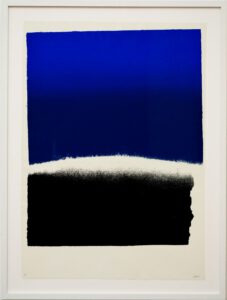 Rupprecht Geiger: „blau – schwarz“