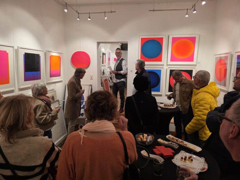 Rupprecht Geiger: Rot mach high, Ansprache