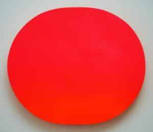 Ruben fun Hunter: „Oval Color“ (Red - Pink)