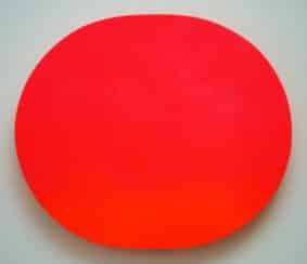 Ruben fun Hunter: „Oval Color“ (Red - Pink)