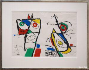 Joan Miró: aus "Le Courtisan Grostesque"