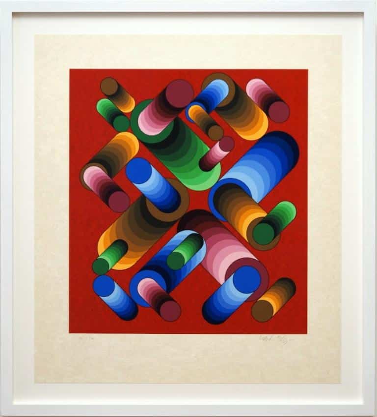 Victor Vasarely: "Oslop 3“