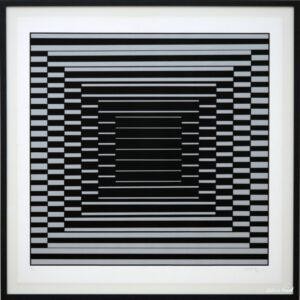 Victor Vasarely: "Ohne Titel"
