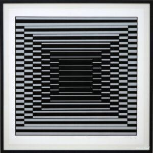 Victor Vasarely: "Ohne Titel"