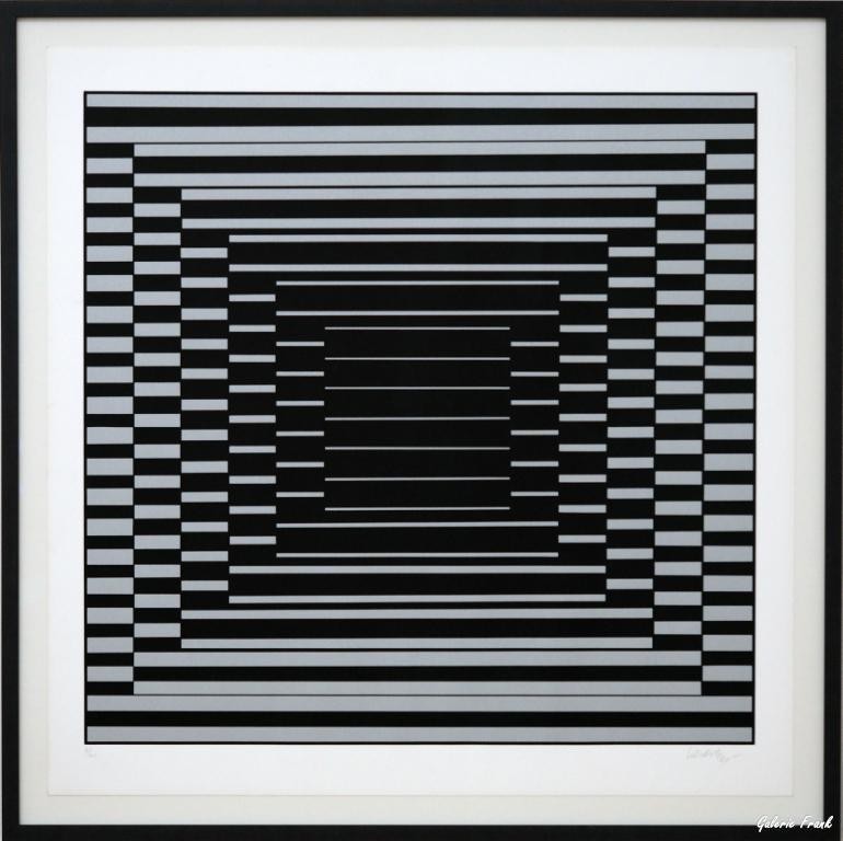 Victor Vasarely: "Ohne Titel"