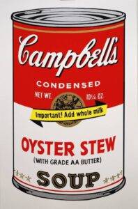 Andy Warhol (nach): „Sunday B. Morning“ Edition, „Campbell’s Oyster Stew“