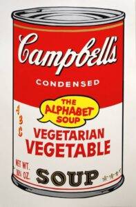 Andy Warhol (nach): „Sunday B. Morning“ Edition, „Campbell’s Vegetarian Vegetable“
