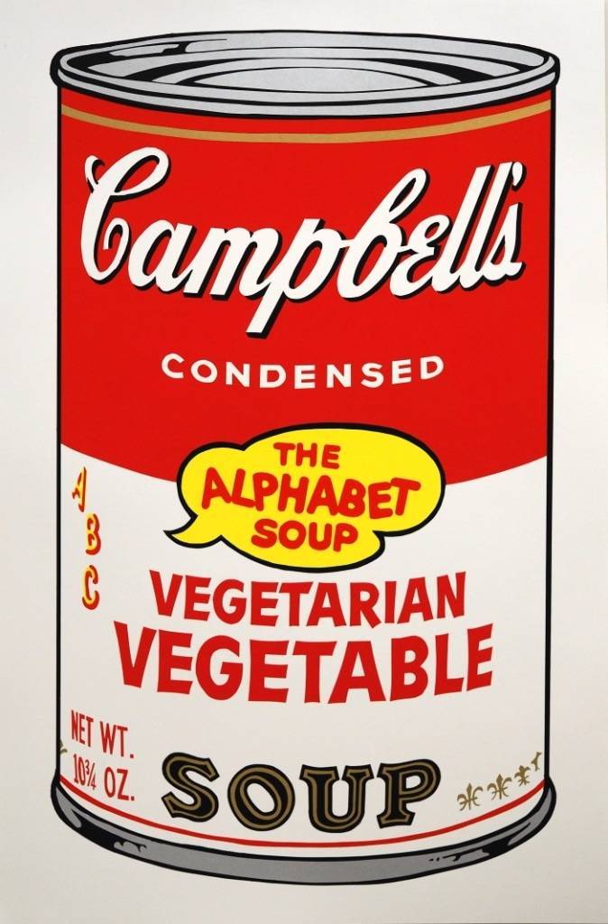 Andy Warhol (nach): „Sunday B. Morning“ Edition, „Campbell’s Vegetarian Vegetable“